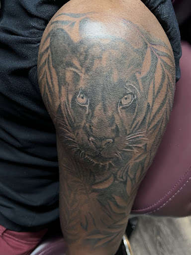 Explore irish flag tattoo ideas, creative tattoo ideas in Warner Robins, available at Untold Pain Tattoo Studio