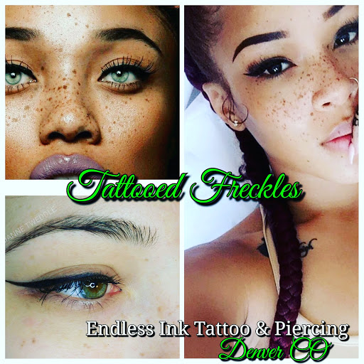 Explore girly sleeve tattoo ideas, creative tattoo ideas in Denver, available at Endless Ink Tattoo & Piercing