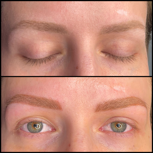 Explore lakers tattoo ideas, creative tattoo ideas in Peoria Heights, available at BeautiFULL Brows By Jen Microblading - Permanent Makeup Wild Honey Beauty Studio