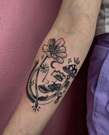 Explore fine line tattoo ideas for females, creative tattoo ideas in Keyport, available at Taboo Tattoos