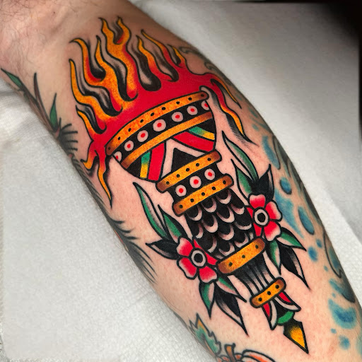 Explore mindset tattoo ideas, creative tattoo ideas in Johnson City, available at Gold Cross Tattoo Co.