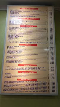 Il Pascià à Turin menu