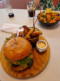 Hamburger végétarien du Restaurant brunch Rosewood Cafe à Nice - n°3