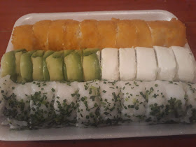 Sushi kamy, angol