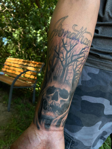 Explore beautiful disaster tattoo ideas, creative tattoo ideas in Lake Villa, available at Eternal Tiger Tattoo