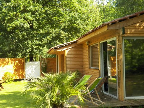 Lodge Location maison piscine intérieure - spa jacuzzi - en Gironde Aquitaine Naujac-sur-Mer