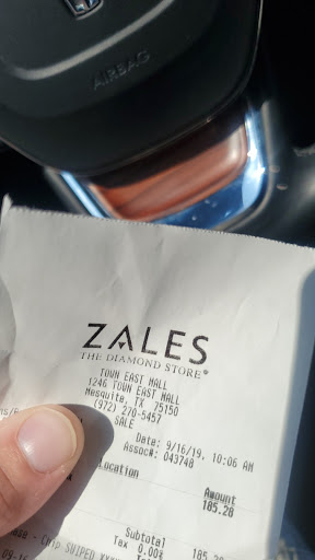 Jewelry Store «Zales - The Diamond Store», reviews and photos, 1246 Town East Mall, Mesquite, TX 75150, USA