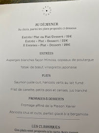 Restaurant français Cartouches à Toulouse (la carte)