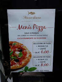 Pizzeria Marechiaro à Oleggio - menu / carte
