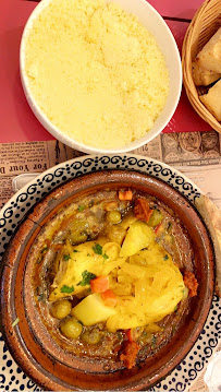 Couscous du Restaurant marocain Cantine Marocaine Gamila à Paris - n°11