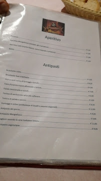 Osteria Mangiafuoco à Perugia menu