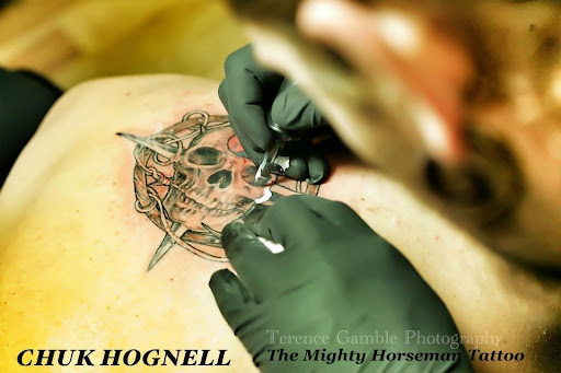 Tattoo Shop «The Mighty Horseman Tattoo Co.», reviews and photos, 10 W Main St, Elmsford, NY 10523, USA