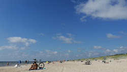 Sventosios naturist beach'in fotoğrafı geniş bir kıyı şeridi ile birlikte