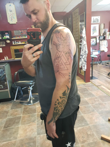 Explore lady and the tramp tattoo ideas, creative tattoo ideas in Salt Lake City, available at Gypsie Soul Tattoo