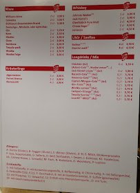 Menu du Zentrale - Mannheim à Mannheim