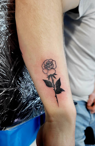 Explore mars attacks tattoo ideas, creative tattoo ideas in Benton, available at Spectrum Tattoo