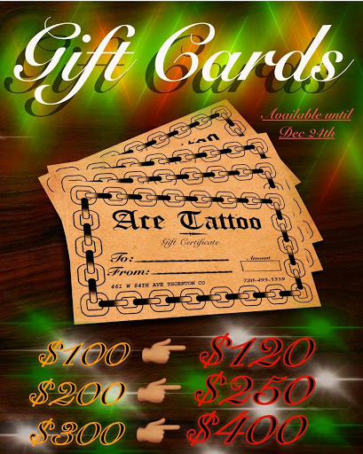 Tattoo Shop «Ace Tattoo», reviews and photos, 461 W 84th Ave, Thornton, CO 80260, USA