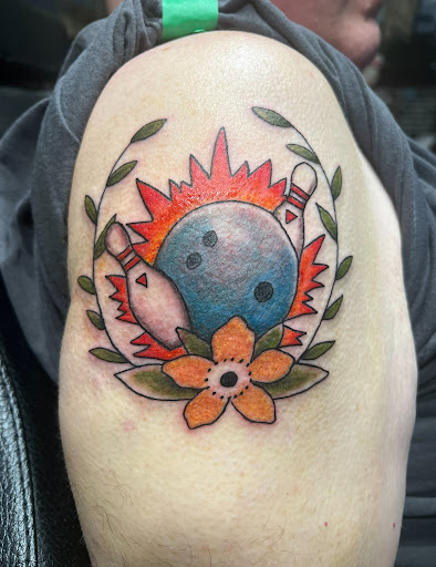 Explore man face tattoo ideas, creative tattoo ideas in Painesville, available at War Paint Studios - Canvas and Skin