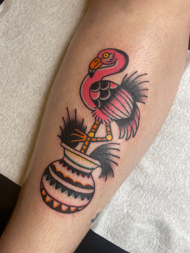 Explore landscape tattoo ideas, creative tattoo ideas in Ypsilanti, available at Michigan Avenue Tattoo & Piercing