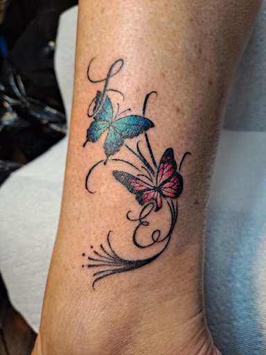 Explore truck driver tattoo ideas, creative tattoo ideas in Wylie, available at Wylie Tattoo Parlor Alterity Collectors Union