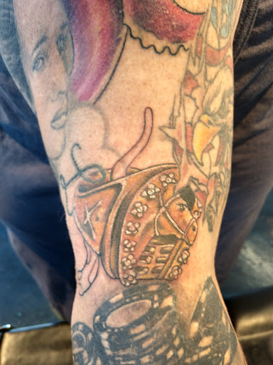 Explore color tattoo ideas, creative tattoo ideas in Vallejo, available at Allied Ink Tattoos and Piercings