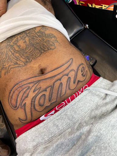 Explore barbie movie tattoo ideas, creative tattoo ideas in Lexington, available at LexInk Tattoo