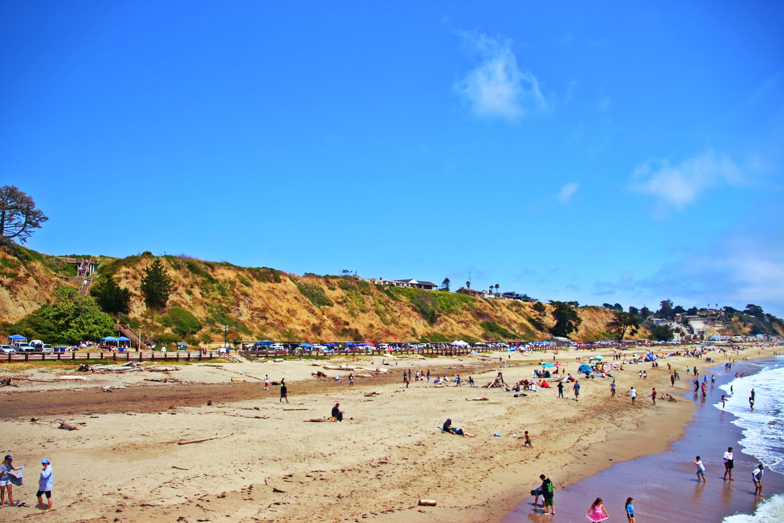Foto av Rio Del Mar Beach II med lång rak strand
