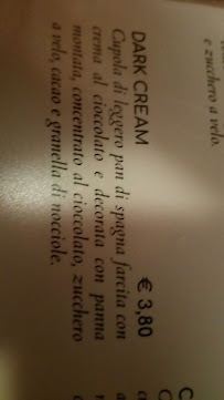 Menu du Meridian Cafè 2.0 à Castel Lagopesole