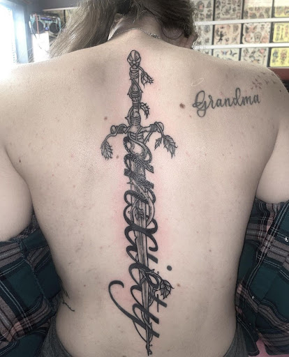 Explore pinterest flower tattoo ideas, creative tattoo ideas in Lewes, available at Ancient Art Tattoo & Piercing Studio