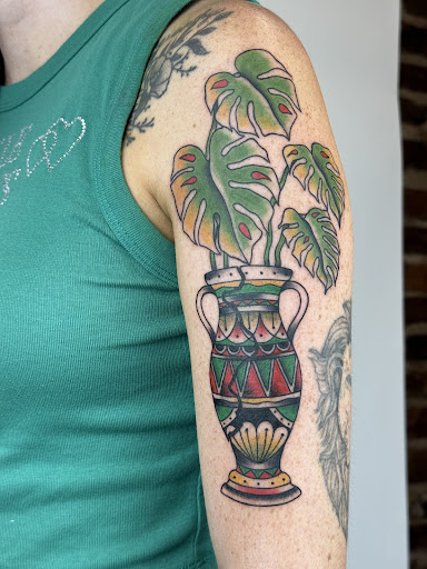 Explore cancer tattoo ideas for men, creative tattoo ideas in Chattanooga, available at Empress Tattoo & Piercing