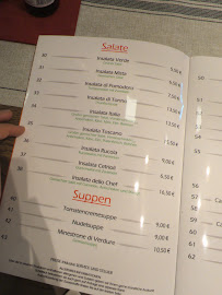 Restaurant Trattoria & Pizzeria Toscano Altenriet à Altenriet (le menu)