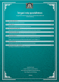 Moksha Indisches Restaurant Schriesheim à Schriesheim menu