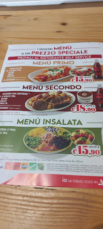 Menu / carte de Autogrill San Pelagio Ovest à Due Carrare