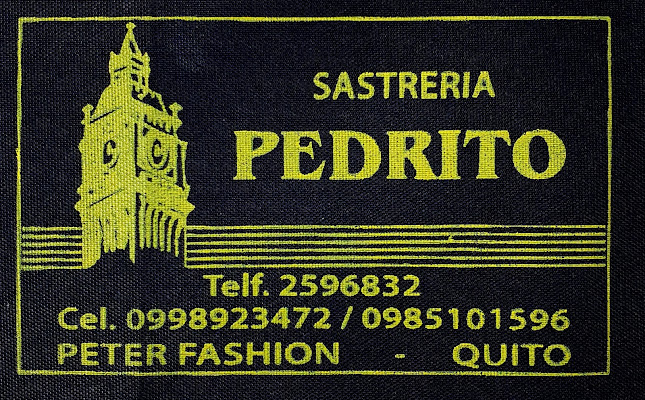 Opiniones de Sastreria y Modas Pedrito en Quito - Sastre
