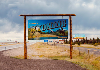 Welcome to Wyoming sign
