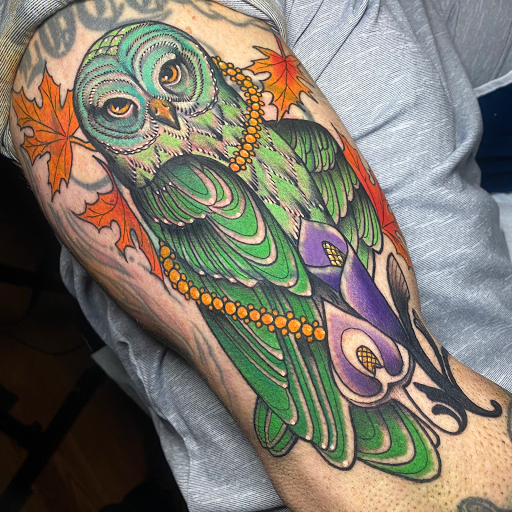 Explore tattoo ideas compass, creative tattoo ideas in Saint Albans, available at 100 Candles Tattoo