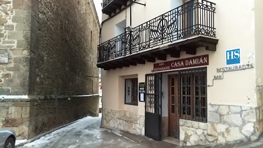 Hostal Casa Damián Restaurante Plaza Iglesia, 2, 44413 Valdelinares, Teruel, España