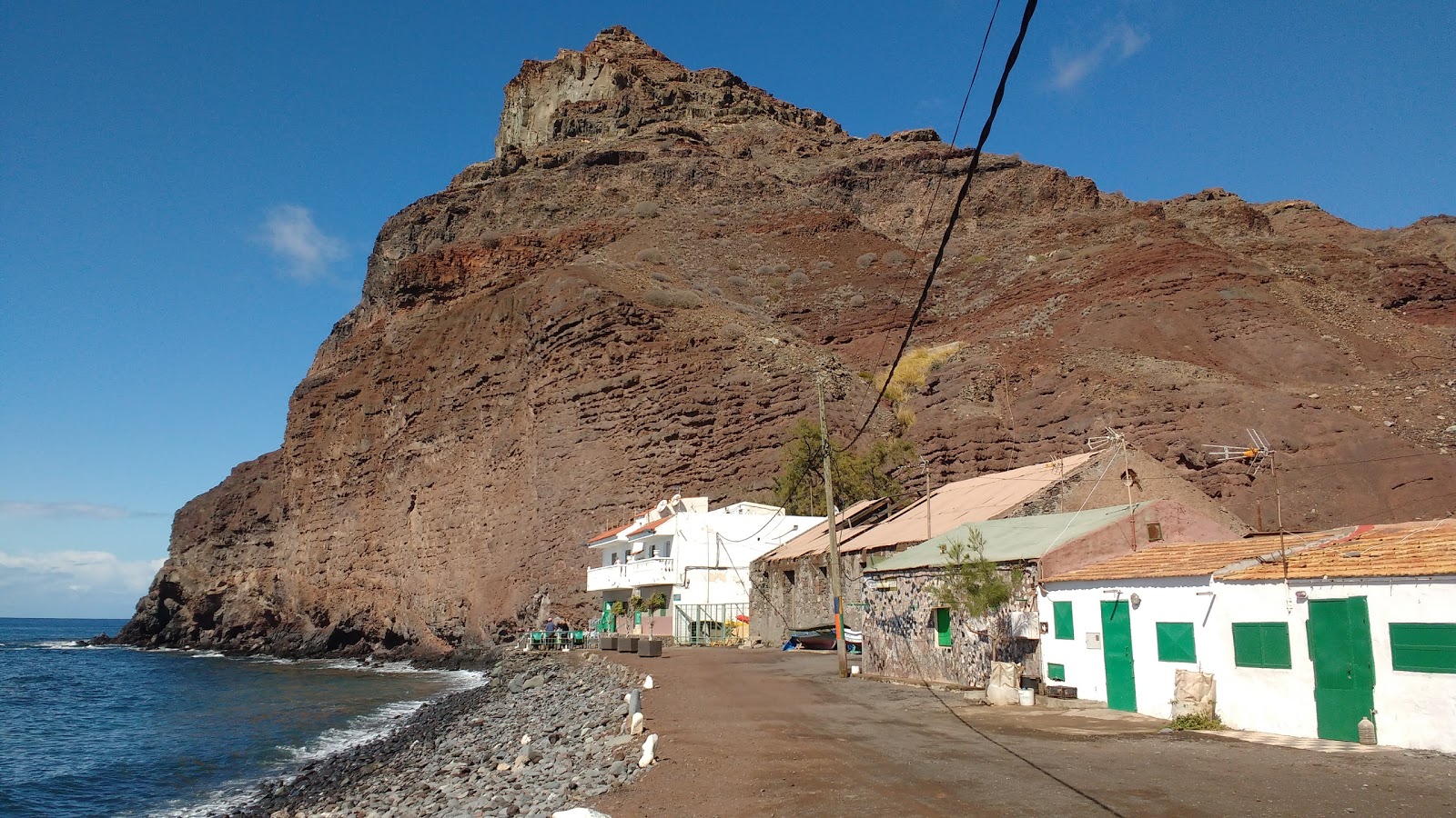 Foto av Playa de Aneas beläget i naturområde