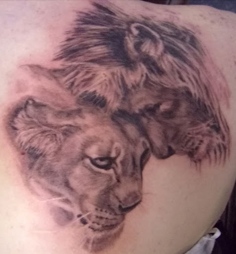 Explore lion tattoo ideas, creative tattoo ideas in Ogden, available at Unhinged Tattoos & Piercing