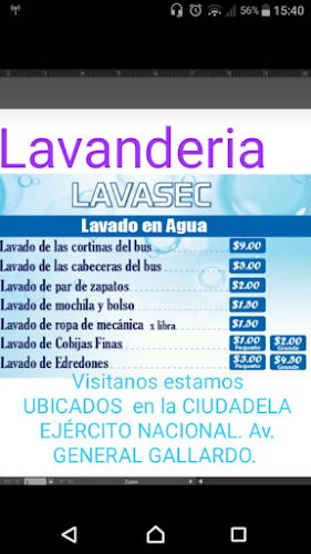 LAVANDERIA LAVASEC - Quito