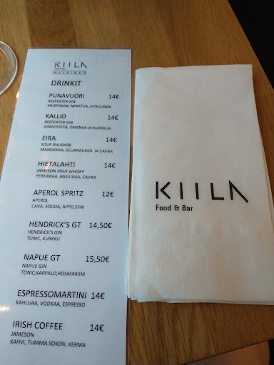 Kiila Food & Bar