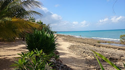 Foto de Kaskazini Beach e o assentamento