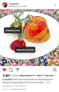 Ristorante La Fioraia à Castello di Annone carte