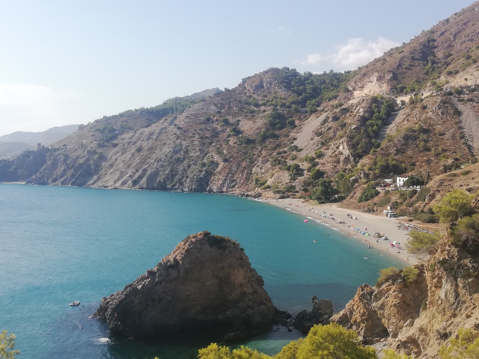 Photo de Cala del Canuelo situé dans une zone naturelle