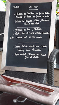 Menu / carte de La Forge à Le Subdray