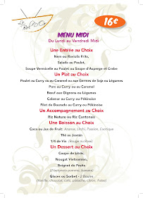 Restaurant Le Bol d'Or Marseille à Marseille menu