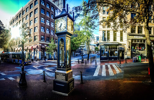 Gastown Steam Clock, 305 Water St, Vancouver, BC V6B 1B9