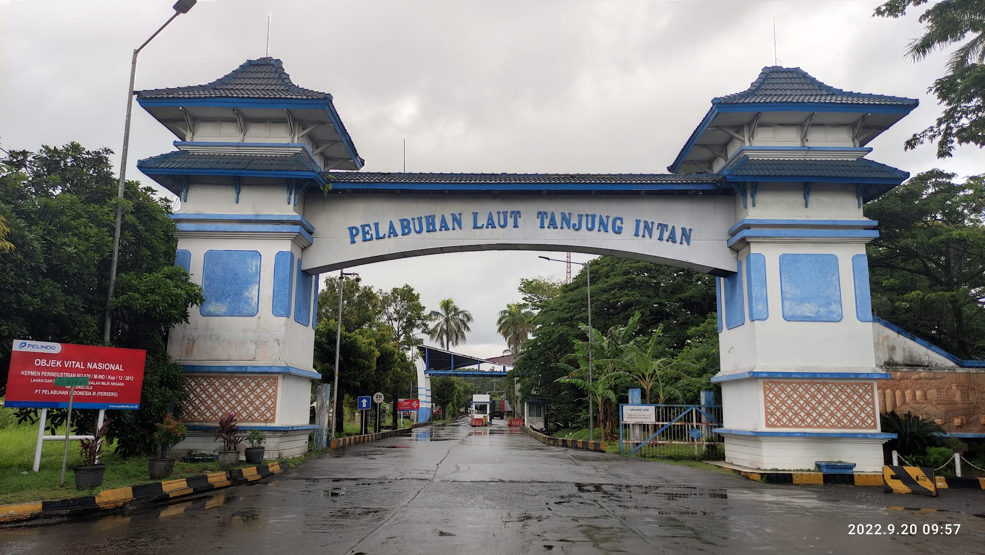 Gambar Pelabuhan Laut Tanjung Intan