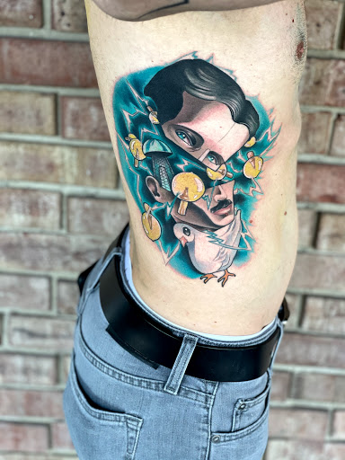 Explore christian tattoo ideas for guys, creative tattoo ideas in Tallmadge, available at Killjoy tattoo