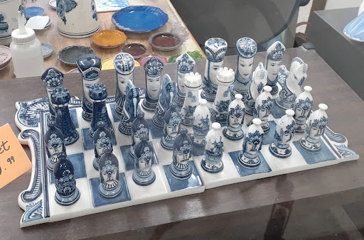 Pottery Store «De Klomp Wooden Shoe & Delftware Factory», reviews and photos, 12755 Quincy St, Holland, MI 49424, USA